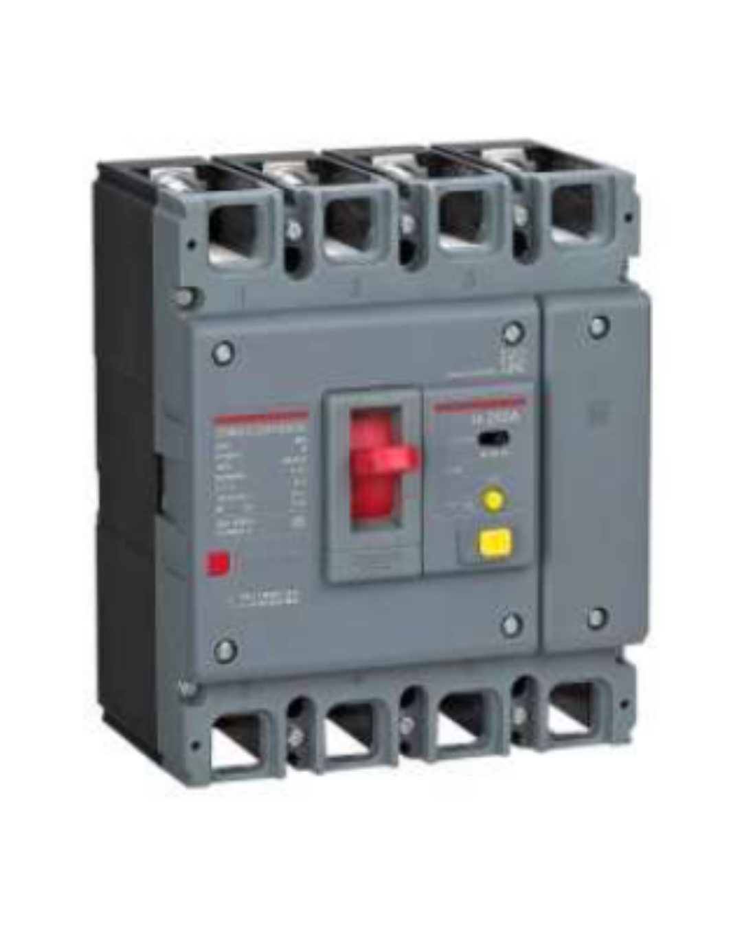 CDM3S High Capacity MCCB – 4 Pole | Thermal-Magnetic Trip | 16A–800A | Up to 75kA ICU