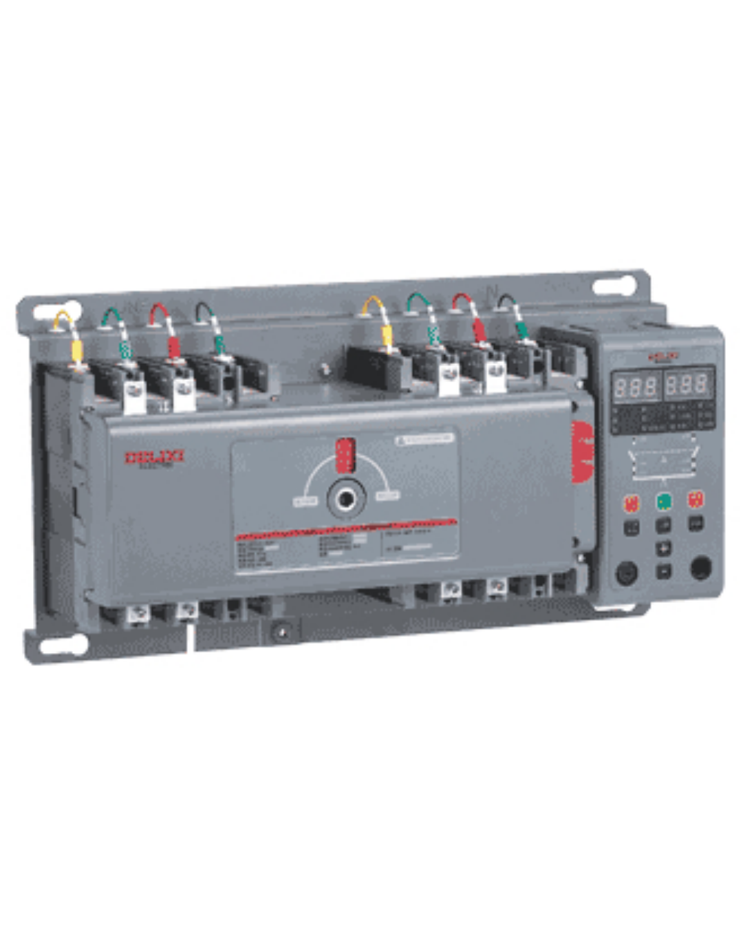 CDQ3HB Automatic Transfer Switch (ATS) – Integrated Overload & Short Circuit Protection | 4 Pole | 100A–630A | 25kA–50kA ICU