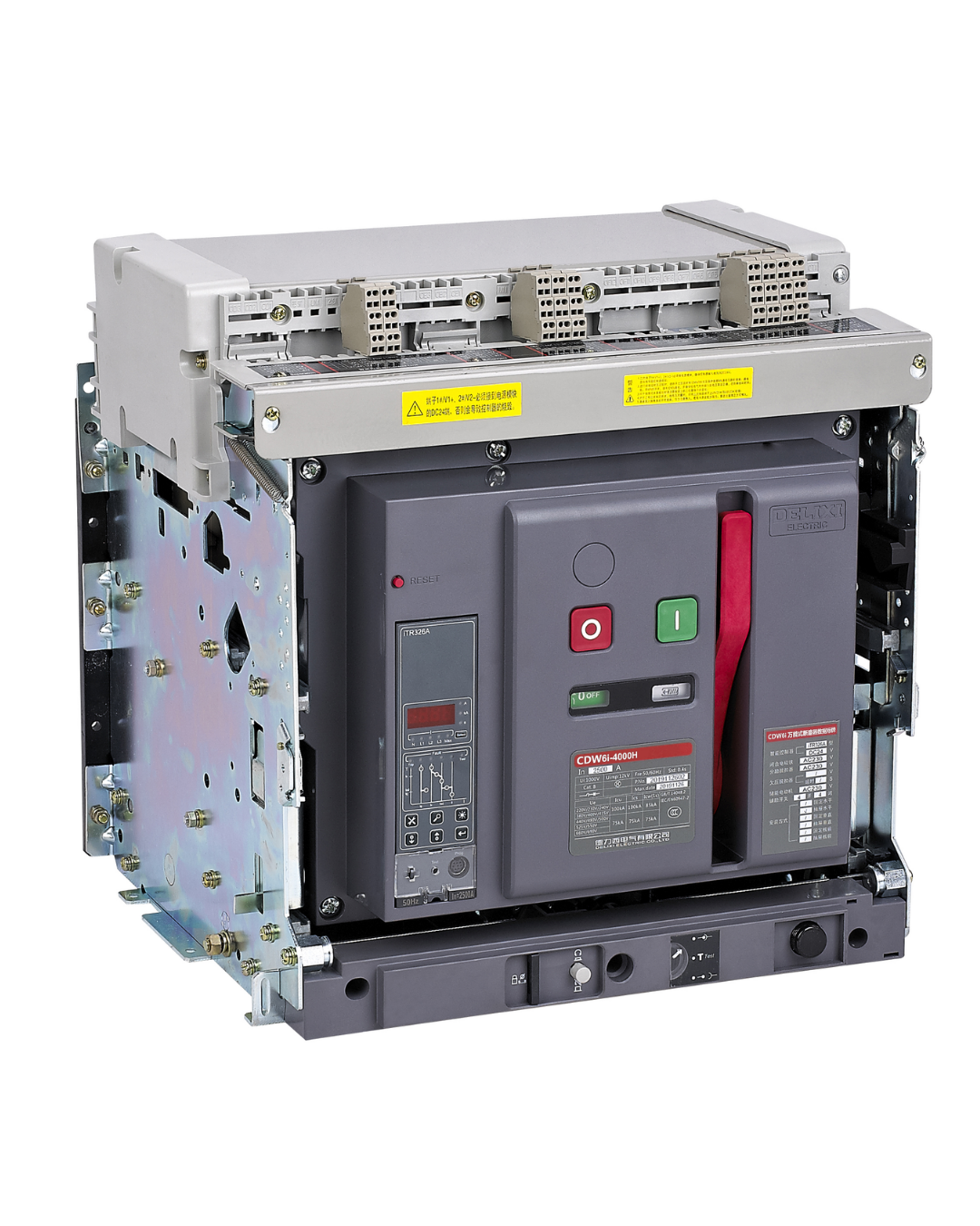 CDW6i Air Circuit Breaker (ACB) 690–1140VAC | 3 Pole | 1600A–4000A | 60kA–85kA ICU | Industrial High Voltage Air Circuit Breaker