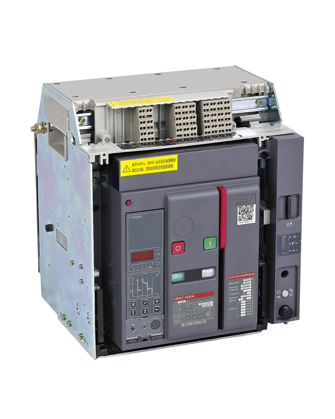 CDW3 Air Circuit Breaker (ACB) 4 Pole | 630A–4000A | 42kA–100kA ICU | 415VAC Industrial Air Circuit Breaker | IEC 60947-2