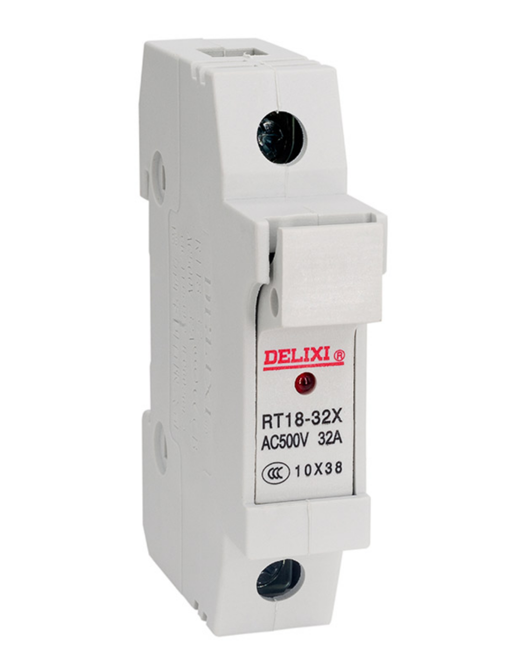 RT18 Fuse Holder 32A 1 Pole DIN Rail Mount | Fuse Base with Indicator | IEC 60947-2