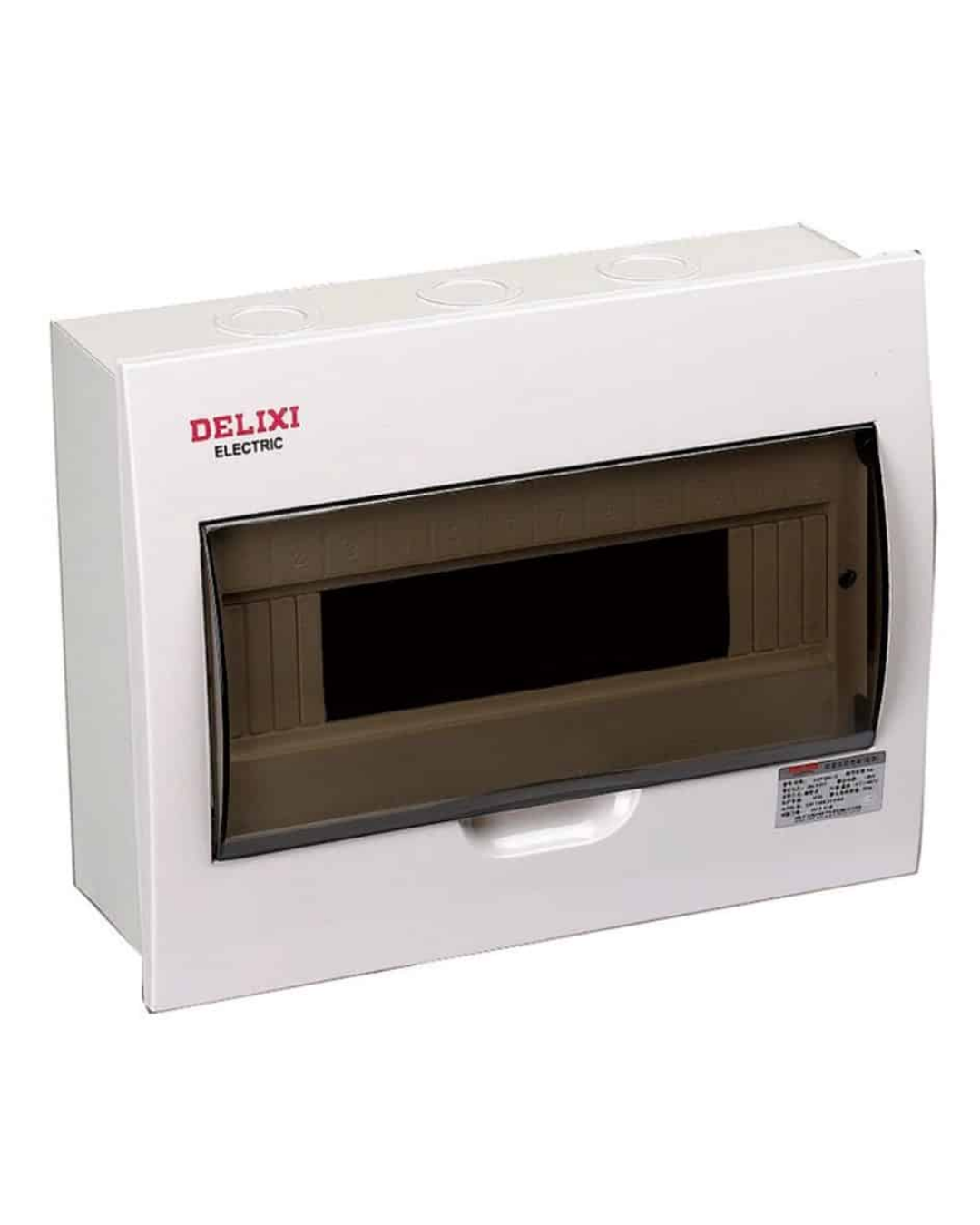 CDPZ50 Consumer Box Distribution Board | Metal Box with Plastic Cover | 8 Way, 12 Way, 16 Way & 24 Way