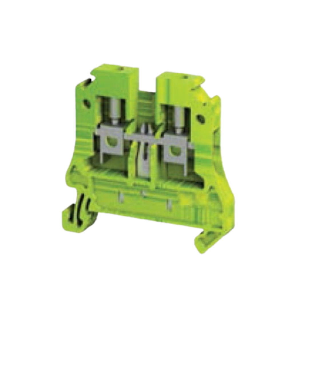 Earth Terminal Block of TBL Series | TBLOC NTT 4 E Yellow-Green/8001099224