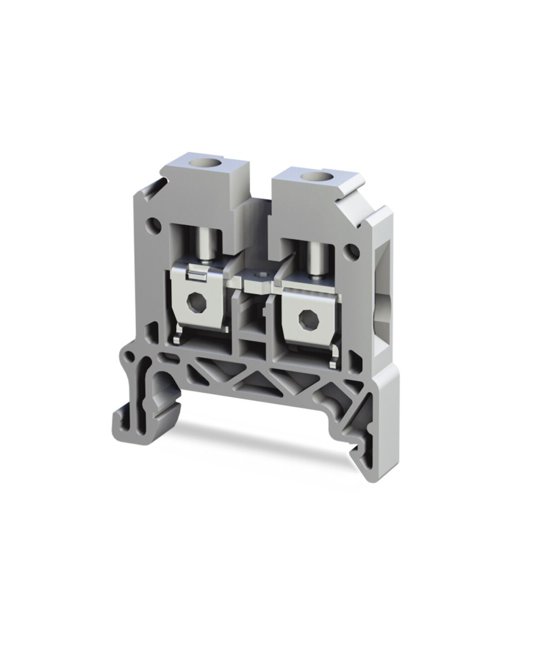 Feed Through terminal block-Screw type | TBLOC TBL 6mm Grey/8000099038
