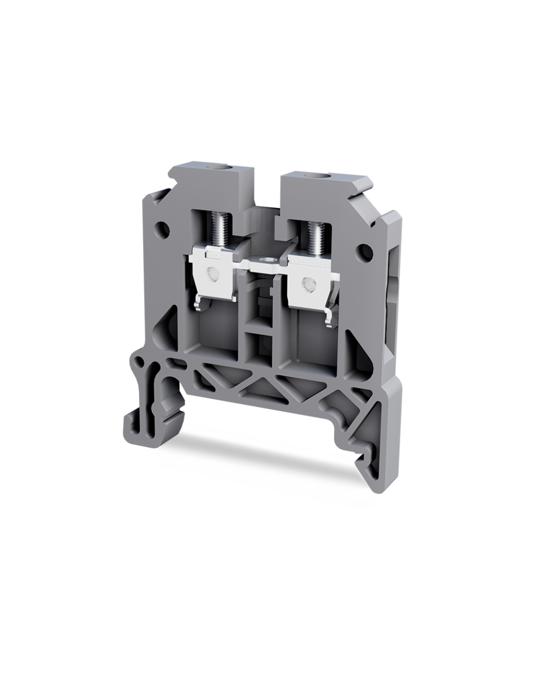 Feed Through terminal block-Screw type | TBLOC TBL 4mm Grey/8000099028