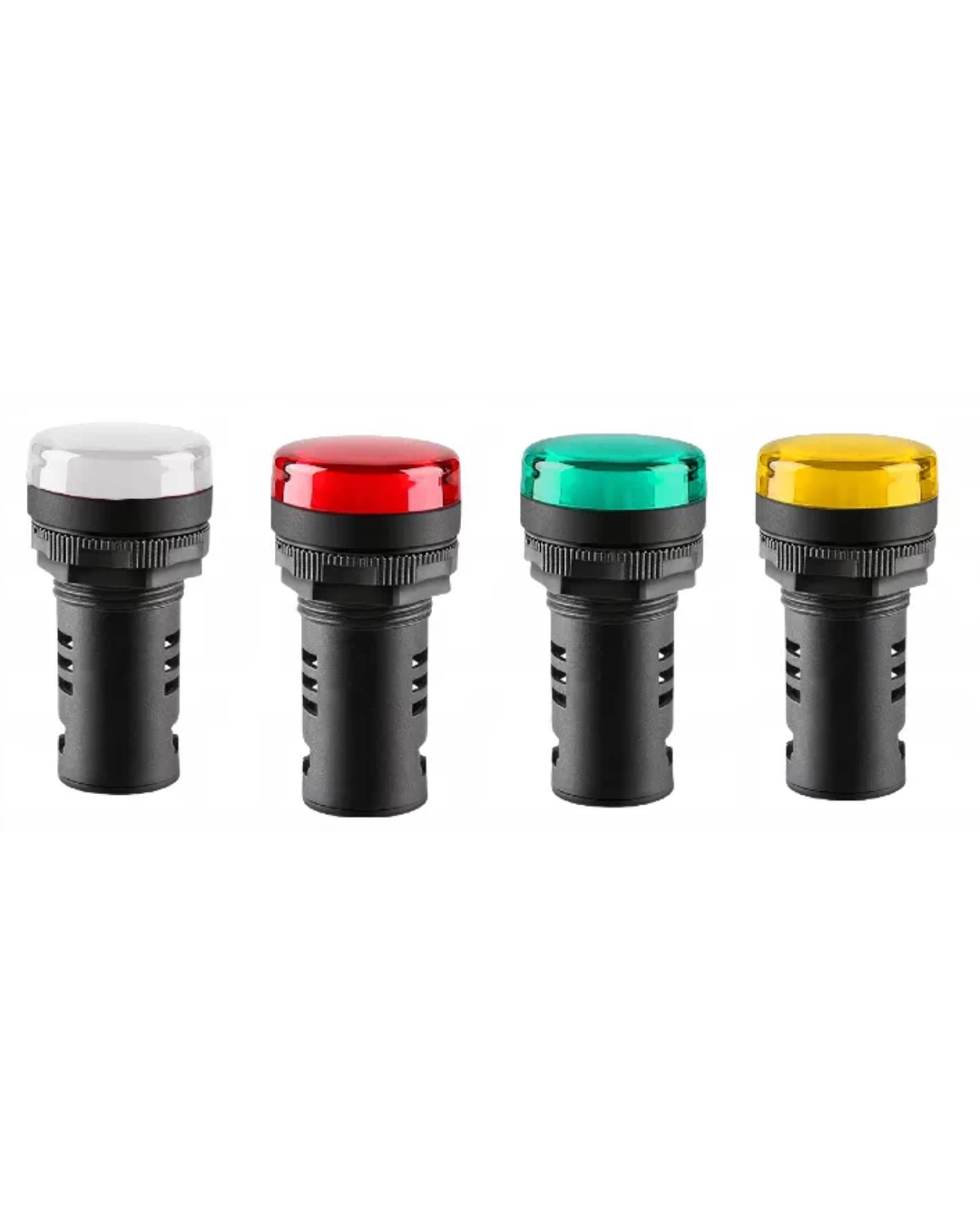 HLD1222P LED Indication Light 220VAC | Panel Mount Signal Indicator Lamp | Red, Green, Yellow & Blue