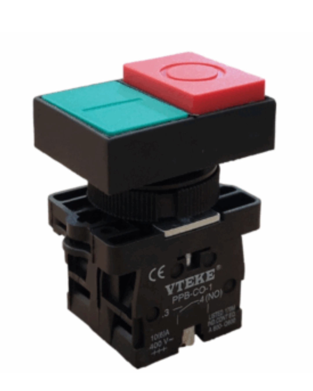 ON-OFF PUSH BUTTON 22mm – PPB Series (Plastic) | VTEKE PPB-RG-12