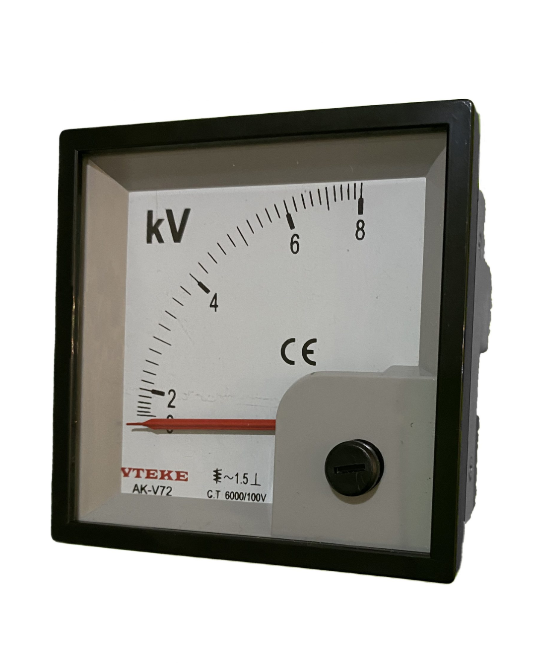 MEDIUM/HIGH ANALOG VOLTMETER, (72X72 AND 9X96) Used with Pt | VTEKE AK-V72-XX/XX AK-V96-XX/XX