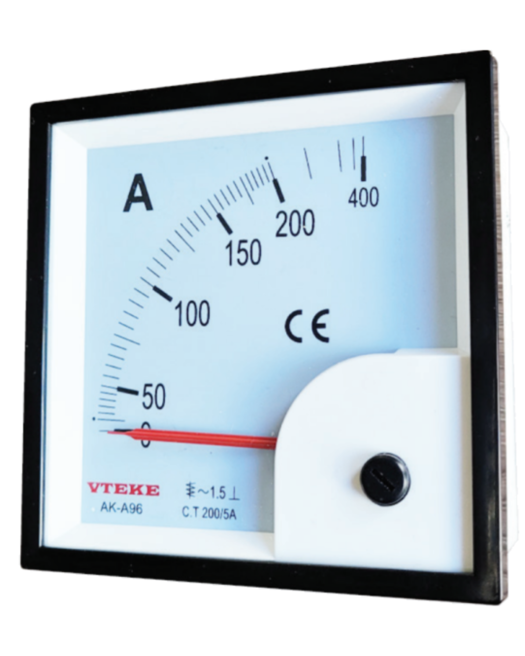 ANALOG AMMETER (72X72 AND 9X96) Primary: 0 - 6300A Secondary: 1A or 5A | VTEKE AK-A72-XX, AK-A96-XX,