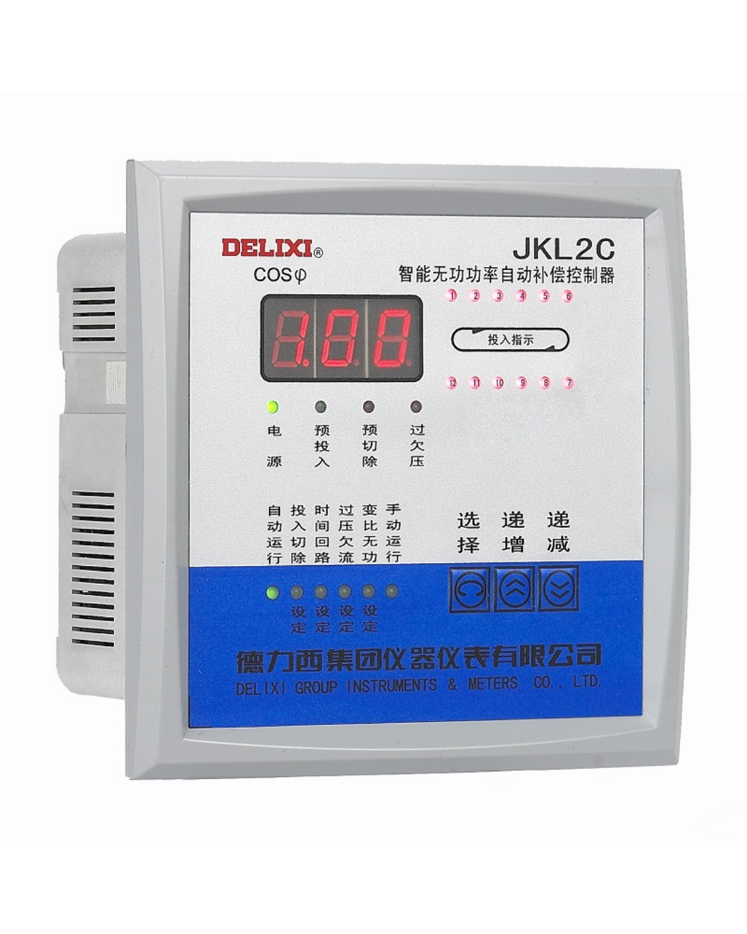 JKL2CV Power Factor Controller – Intelligent APFC Relay for Capacitor Bank Automation